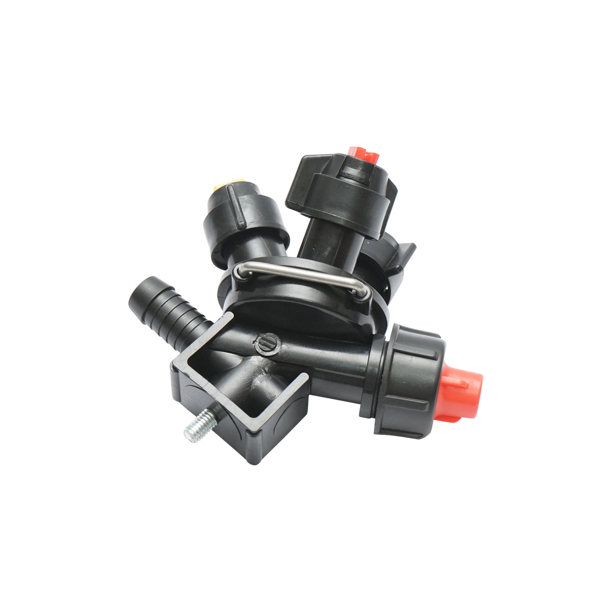 Complete end sprayer with 3 nozzles and a dripper for herbicide installation