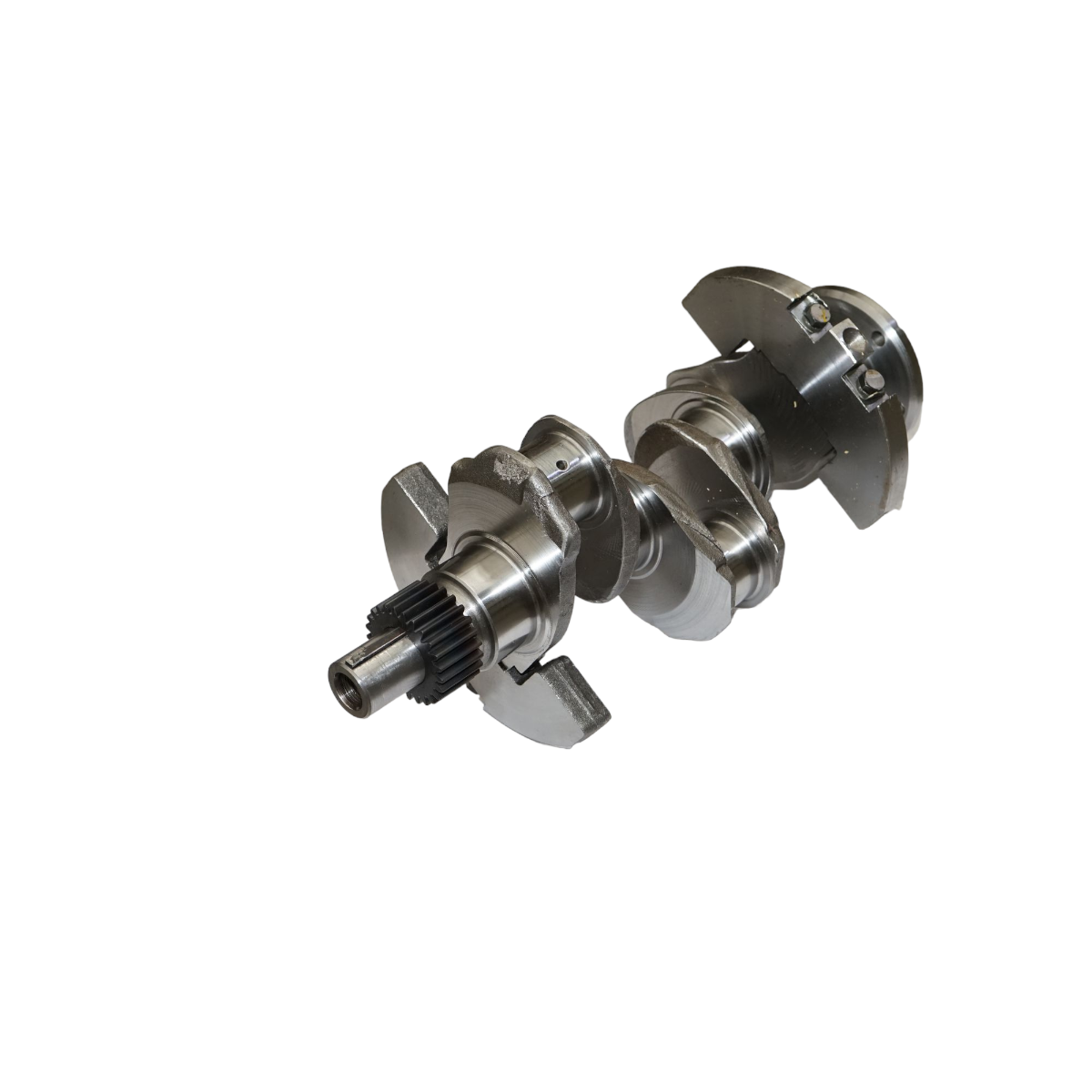 Bent shaft, crankshaft for Massey Ferguson, Landini Perkins engine with 3 cylinders OEM codes ZZ90148, ZZ90116, 3638309M91, 84402