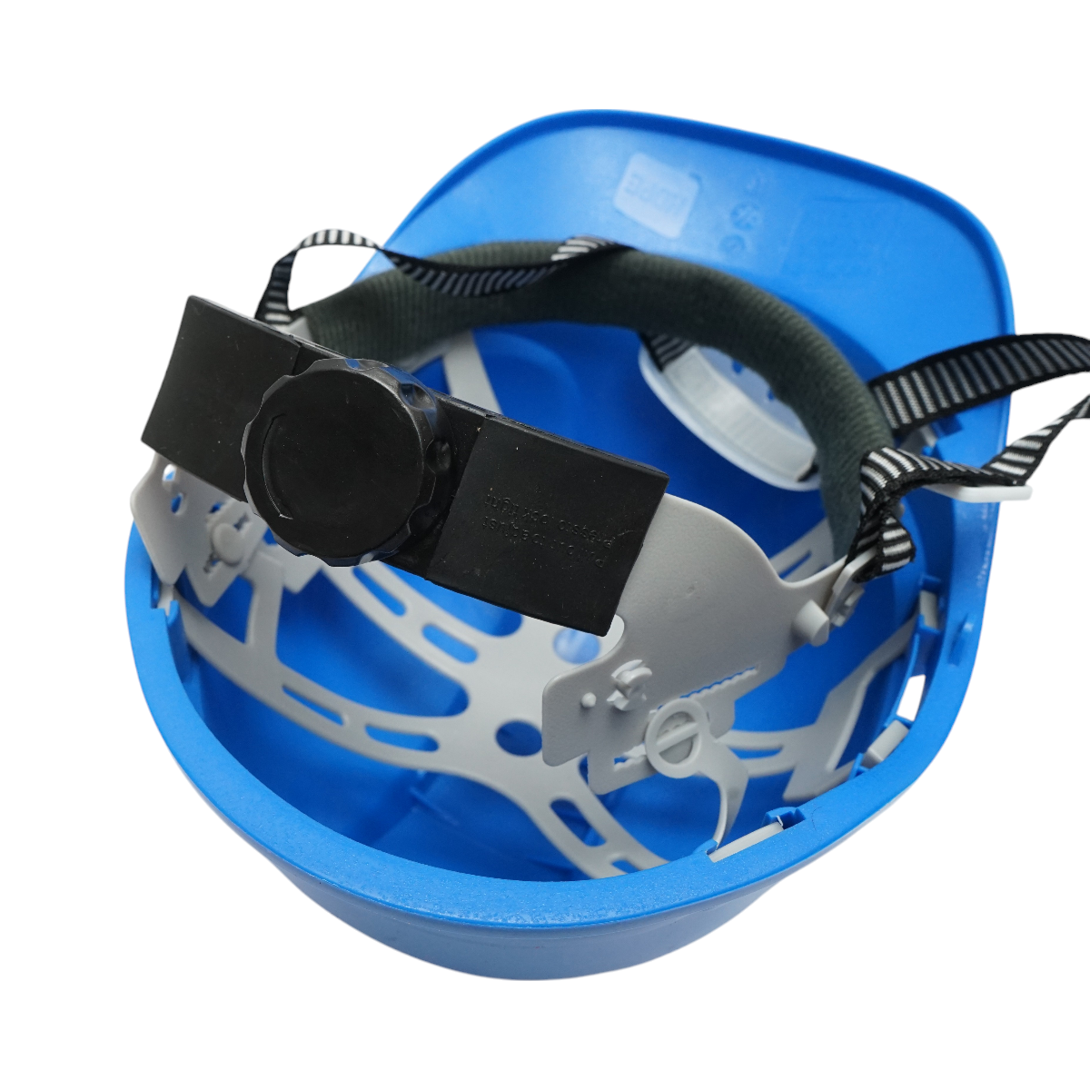 Adjustable ventilated helmet 51-63cm blue