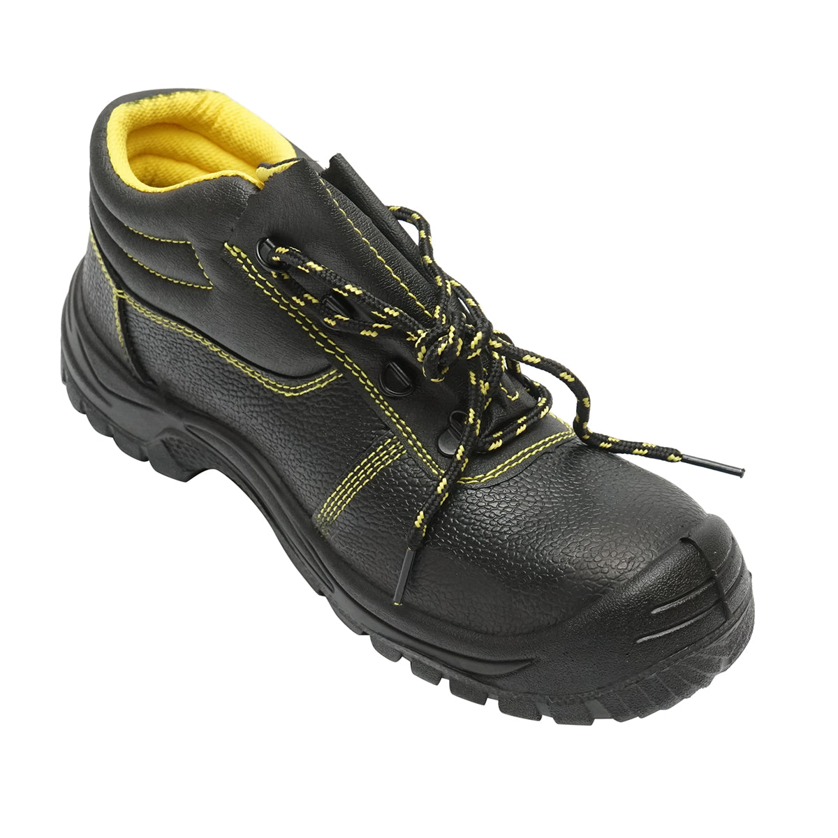 Protective boots with toe cap and steel sole insert, size 41 Crownman