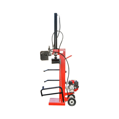 Vertical wood splitter with a 196CC gasoline engine, splitting power 14T, log size 1040x400mm Breckner Germany