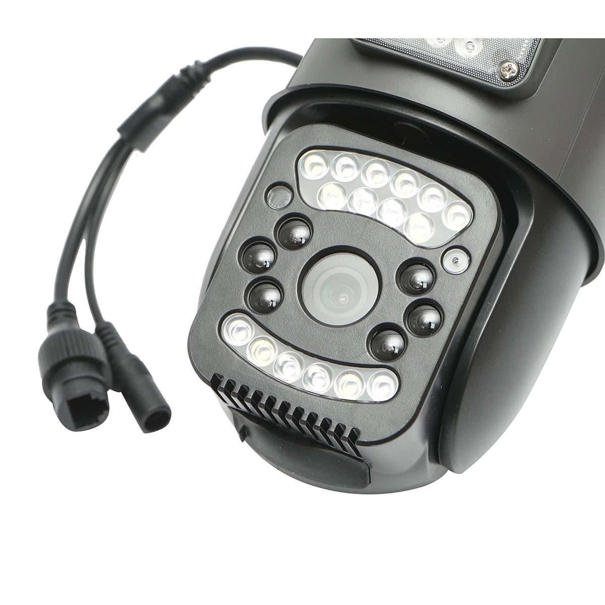 Dual lens 4G & WIFI surveillance camera, P2P 1080P, PTZ with motion sensor, human detection and V380 Pro application