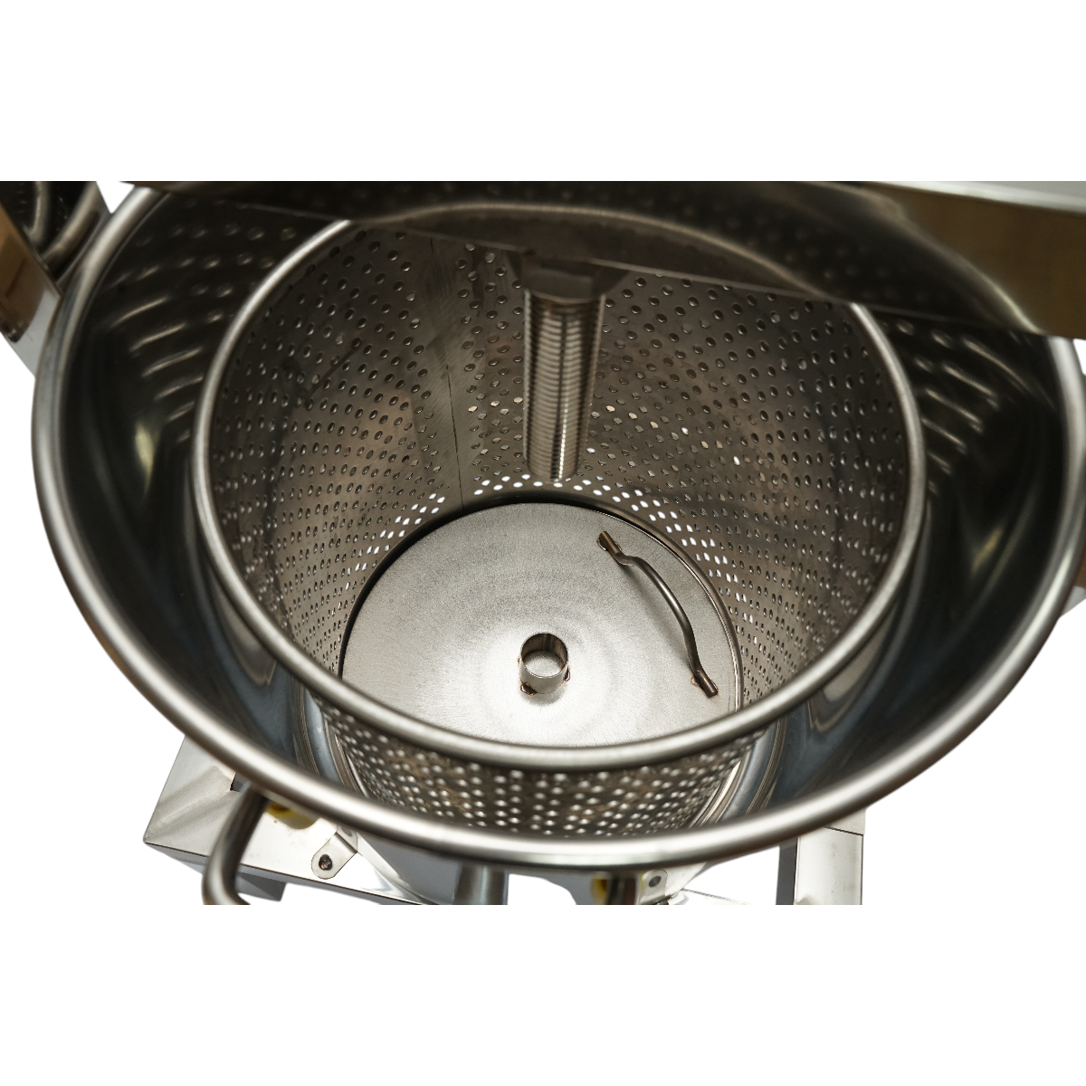 Stainless steel manual press for wax 10L
