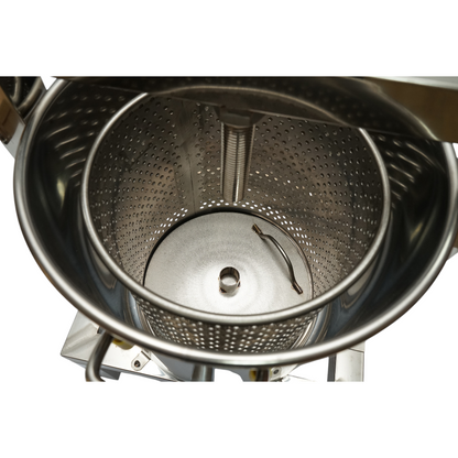 Stainless steel manual press for wax 10L