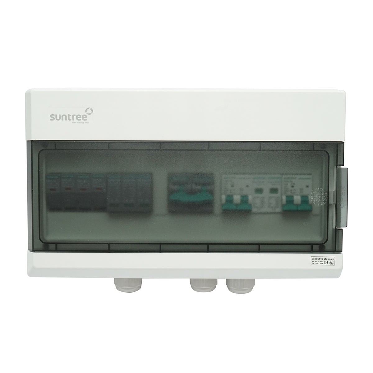 DC/AC fuse box equipped 3KW-5KW with 100Ah battery protection for ON/OFF Grid prosumer inverters