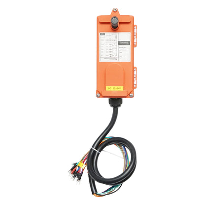 Wireless industrial remote control with 6 commands DC 12V/24V and water protection Breckner Germany