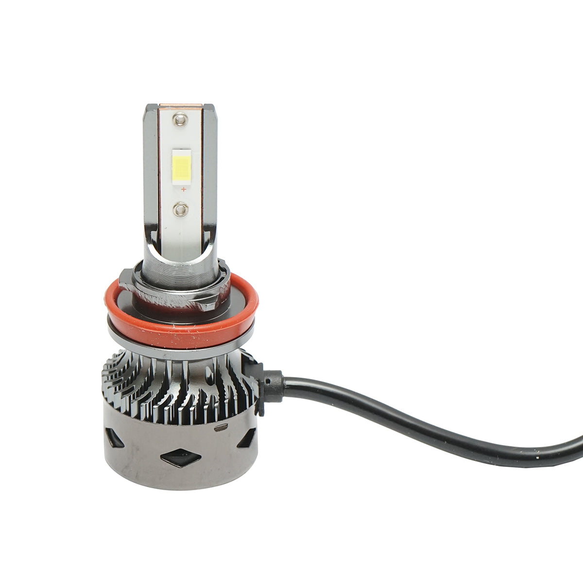 Set of 2 H11 LED car bulbs, 27W, 12V cold white light