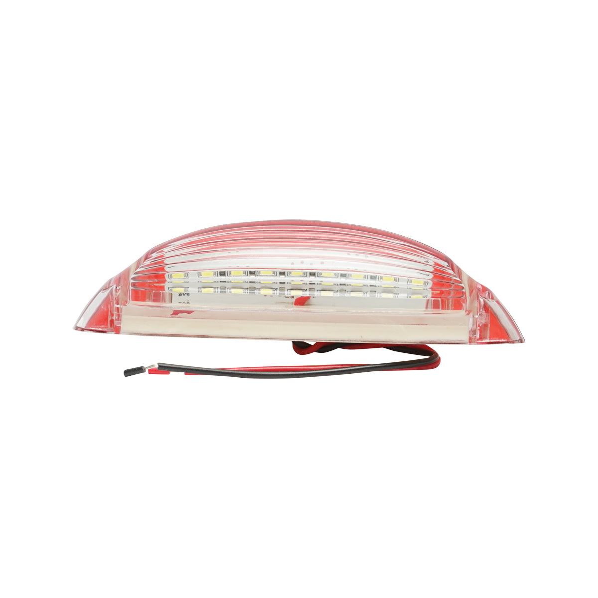 Red-white LED position lamp 125mm 12-24V Breckner Germany