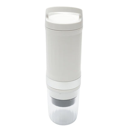 Portable coffee machine 12V/100W, lithium battery 9600 mAh, pressure 20 bar, water tank 60-80ml, cup 300ml, Nespresso capsules, Dolce Gusto, ground coffee
