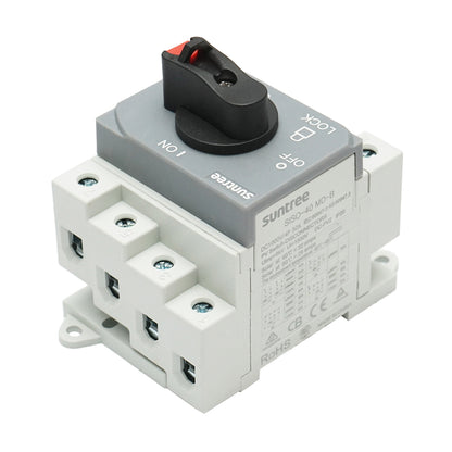 Load switch, on/off switch for photovoltaic systems 4P, 32A, 1500kV Suntree