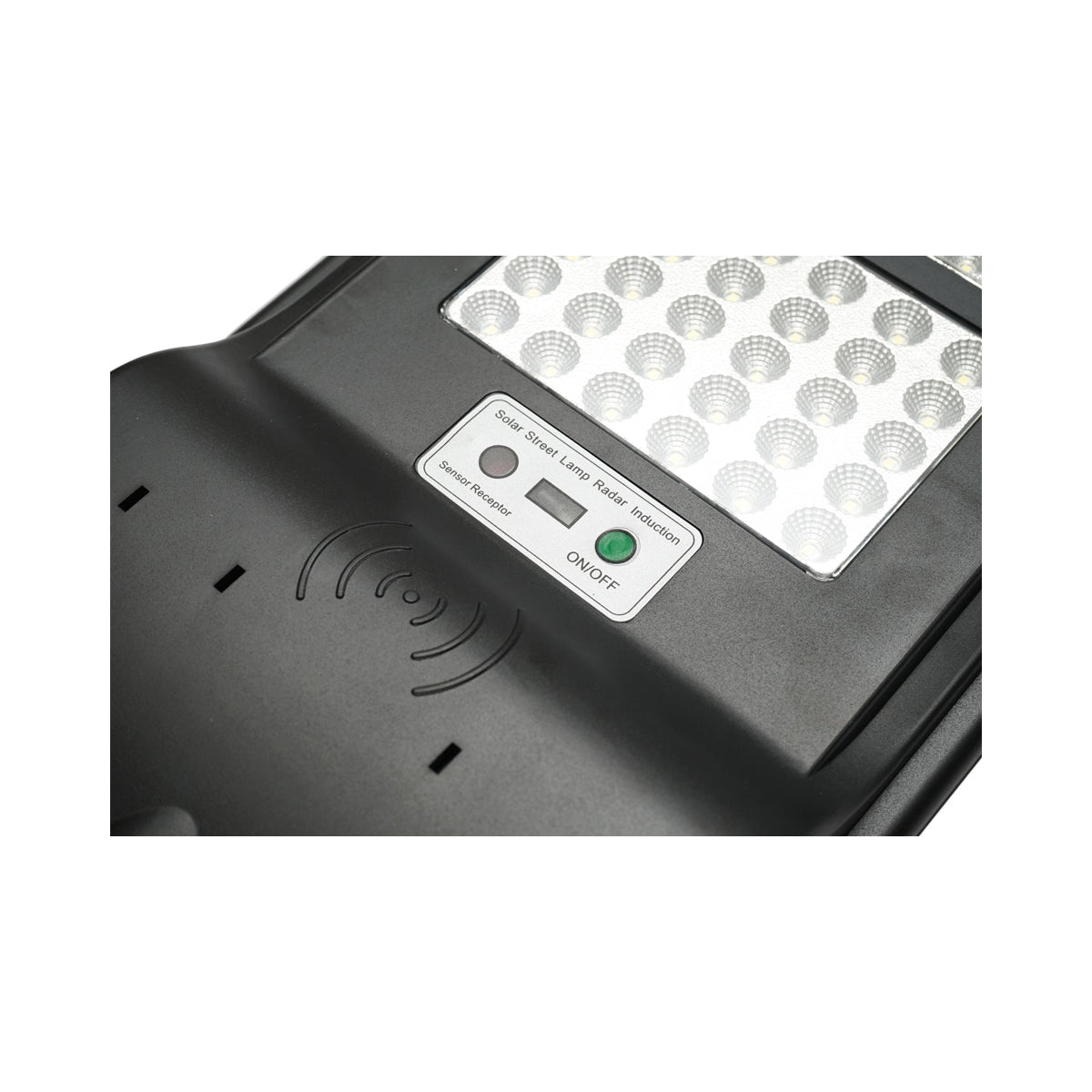 300W LED solar street light with solar panel and motion sensor for pole mounting Breckner Germany