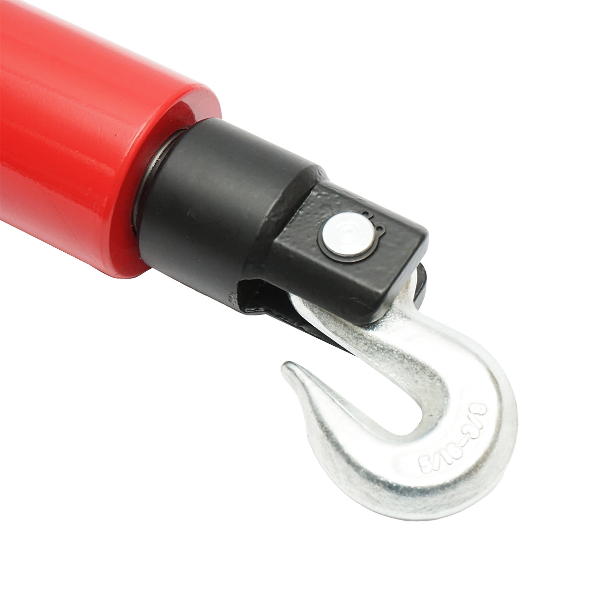Hydraulic cylinder with hooks for sheet metal work, maximum load 10T Breckner Germany