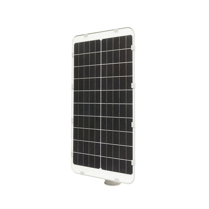 LED solar street light 180W, 6500K, IP65 with solar panel, motion sensor and pole mounting Breckner Germany