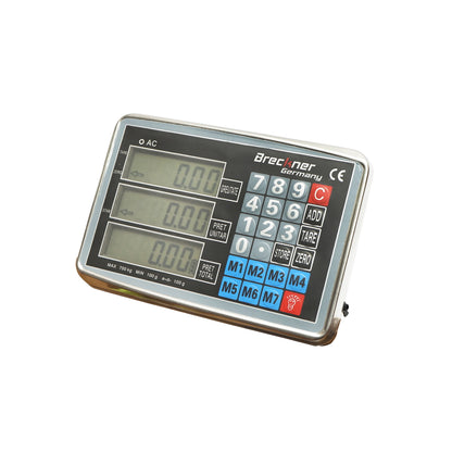 Electronic floor scale type platform 700 Kg with foldable arm Breckner Germany