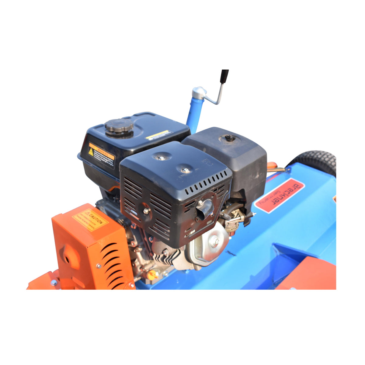 Vegetable waste shredder ATV120 115cm with 15HP motor, towable, Breckner Germany