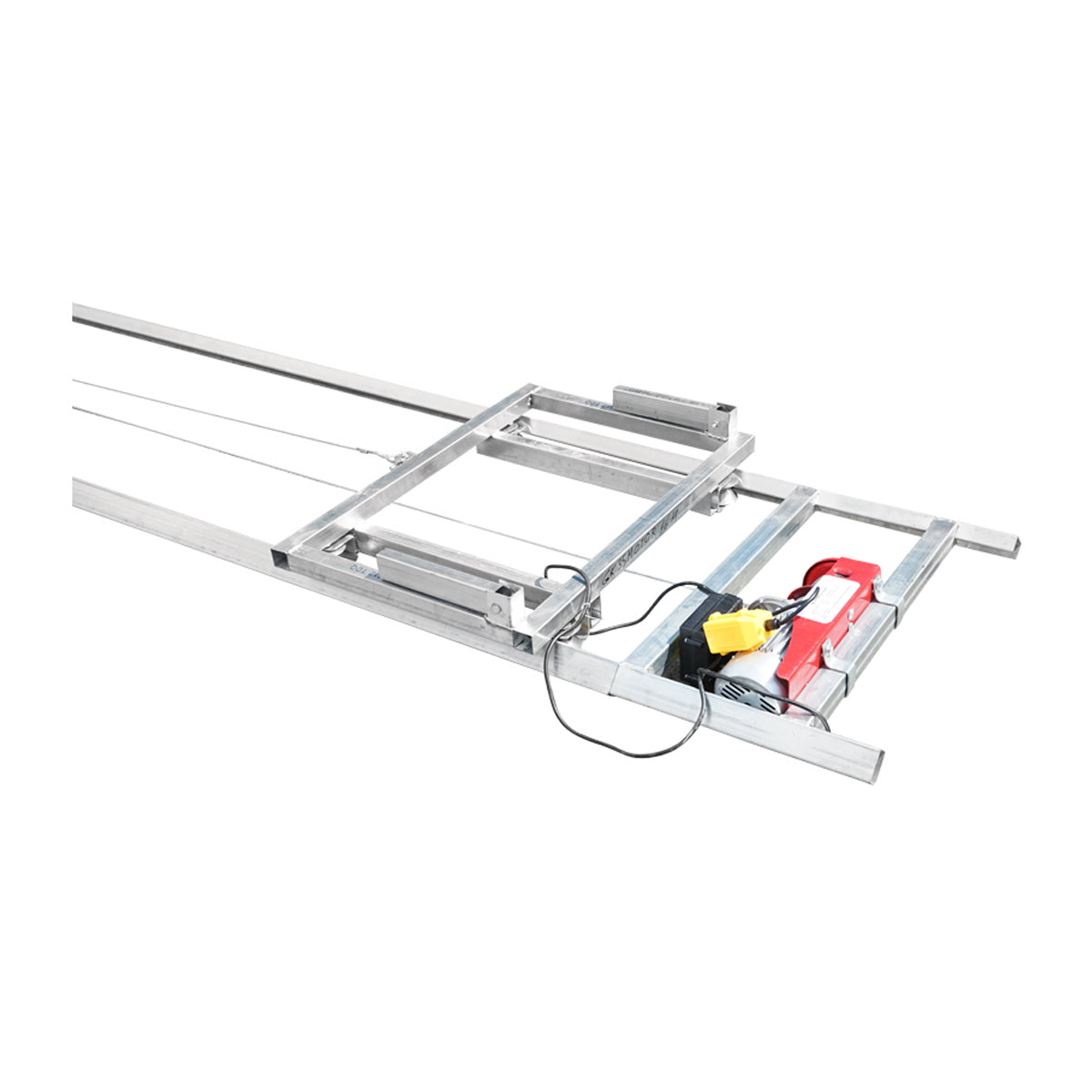 Electric lift with remote control for raising to the roof 12m