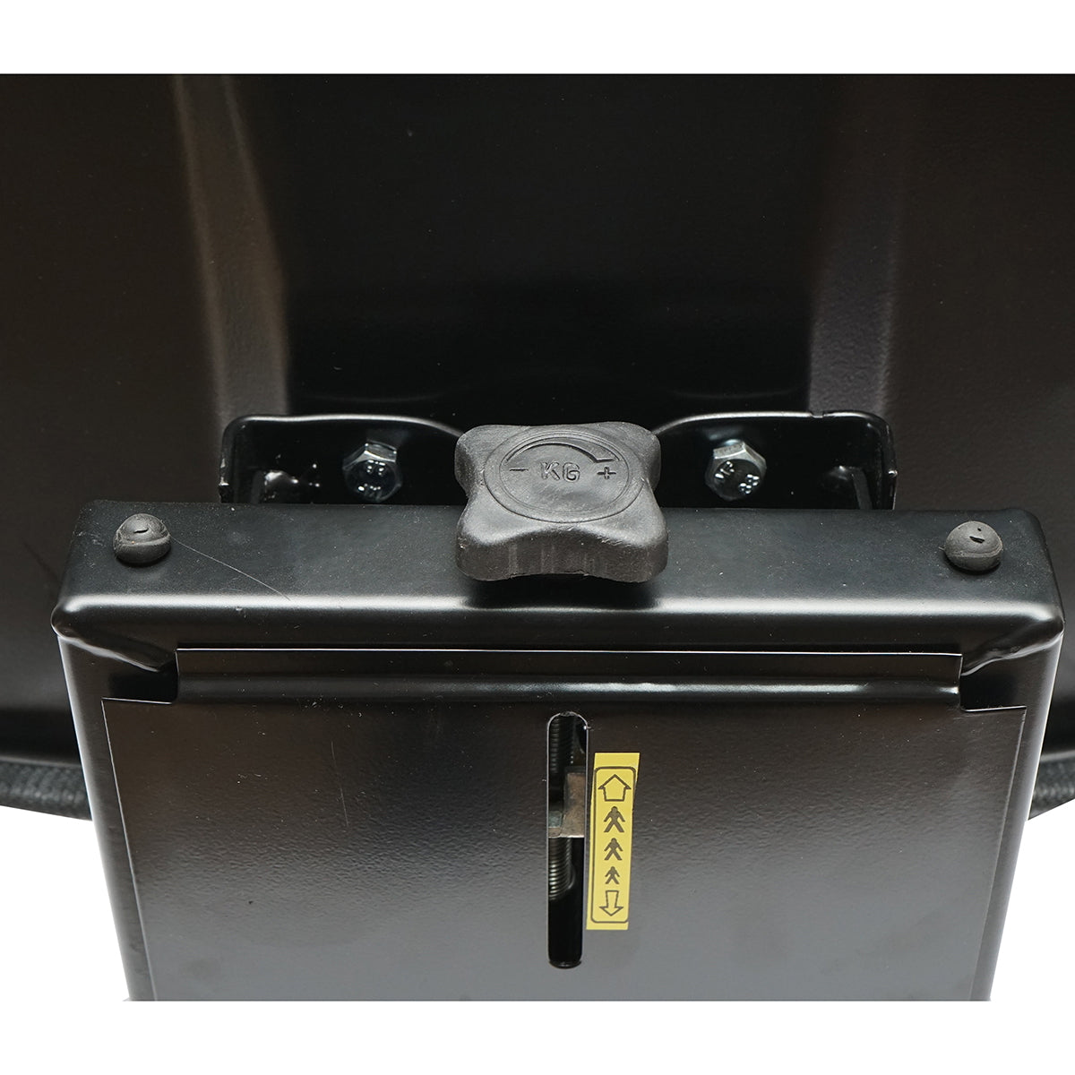 Universal black seat for tractor