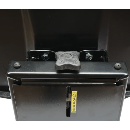 Universal black seat for tractor