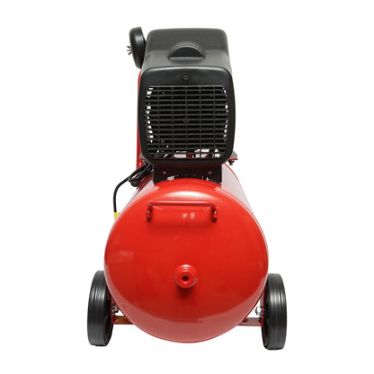 Air compressor with a volume of 50L, power 1.5kW/2HP, maximum pressure 8 Bar, air intake volume 184L, Breckner Germany