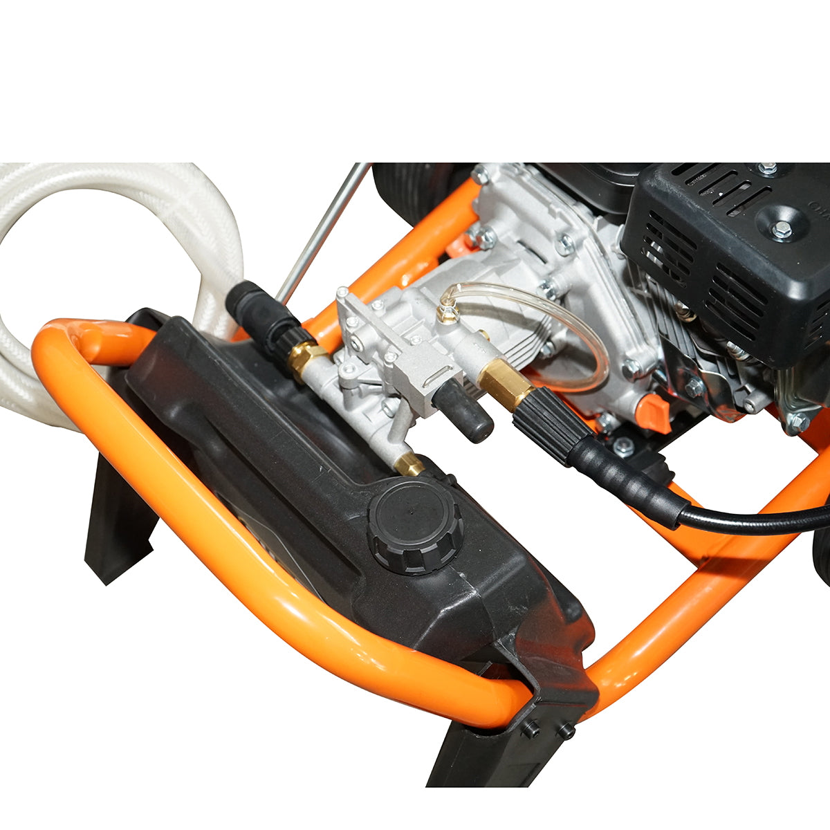 Gas pressure washer 7HP, 220 Bar, flow rate 510l/H with hose and Thor gun