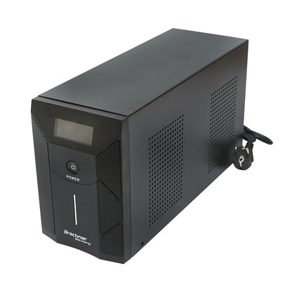 UPS 3000VA/1800W with 4x9Ah batteries and 3 shuko sockets, LCD, USB, AVR Breckner Germany