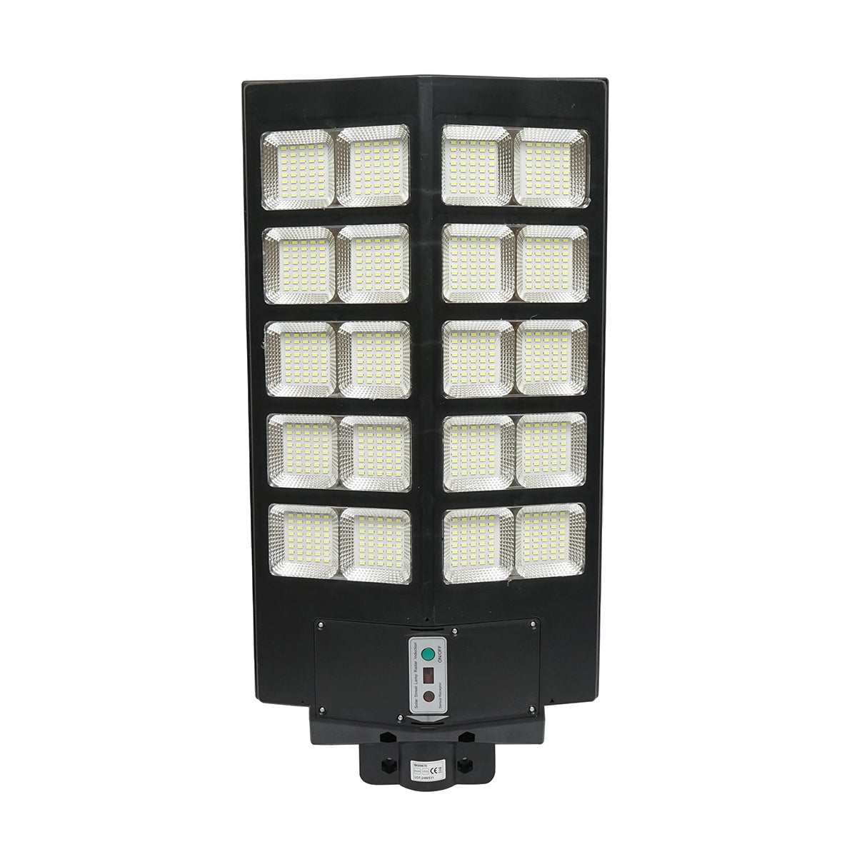 Solar LED lamp 400W street lighting 6500K with solar panel, remote control, motion sensor Breckner Germany