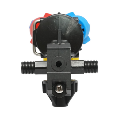Complete herbicide sprayer with 3 nozzles for pipe/hose with a diameter of 20