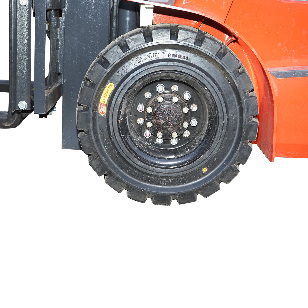 Electric forklift 3T duplex 3M, with 72V/200Ah battery with lateral translation THOR
