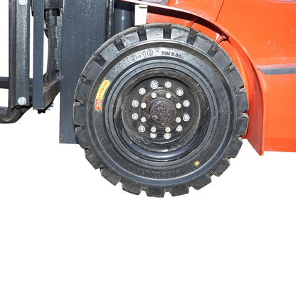 Electric forklift 3T duplex 3M, with 72V/200Ah battery with lateral translation THOR