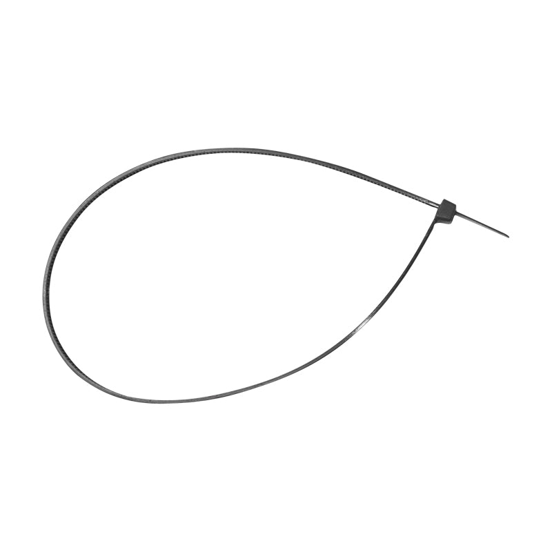 Facet, plastic collar 3.6x290mm, black, set of 100 pieces Breckner Germany