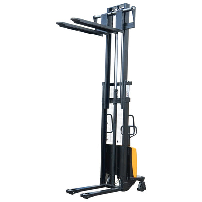 Semi-electric pallet jack with a maximum load of 2T, lifting height of 3000mm, forks 1150mm Breckner Germany