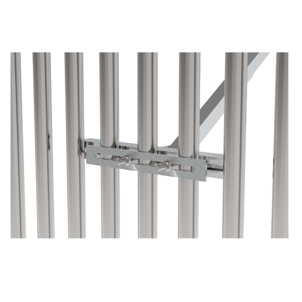 Mounting system for solar photovoltaic panel structure with balcony attachment