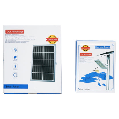12W LED lamp with polycrystalline solar panel, motion sensor, and remote control Breckner Germany