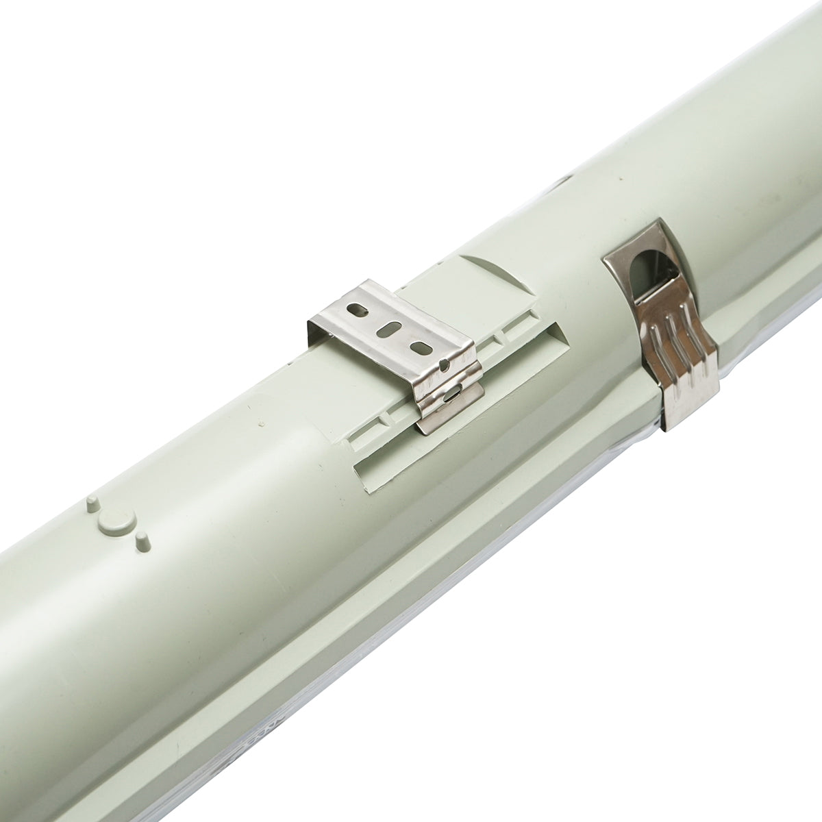 LED fluorescent tube light fixture 1x58W, 220V, 1560x80x90mm IP65 Breckner Germany
