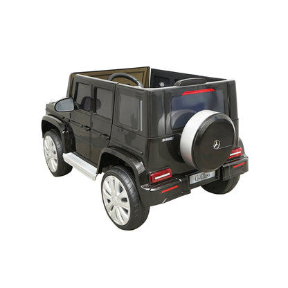 Electric car with 6V/7Ah battery and remote control for kids Mercedes G500 JJ2077 black