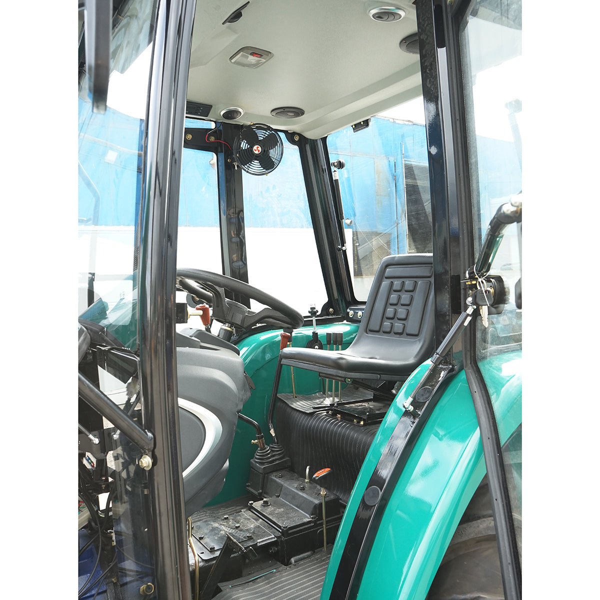KONIG 804 tractor, 4x4, 80HP, with cabin, wheels 9.5-24/14.9-30