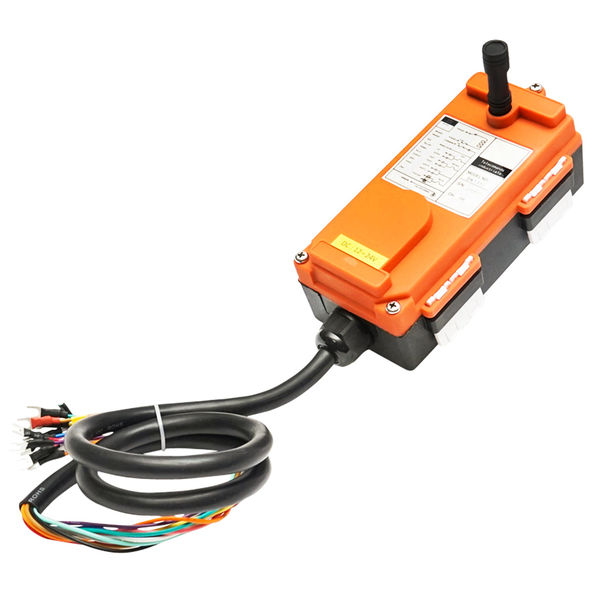 Wireless remote control for Forest Tractor Winch 6 buttons 12V/24V
