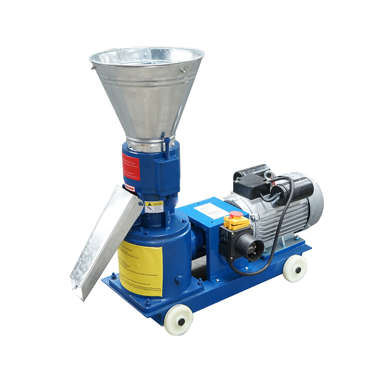 Feed granulator, grain press 2.2KW, 220V with a 6mm die and maximum efficiency of 100kg/H