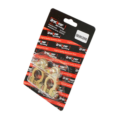 Breckner Germany copper battery terminals set