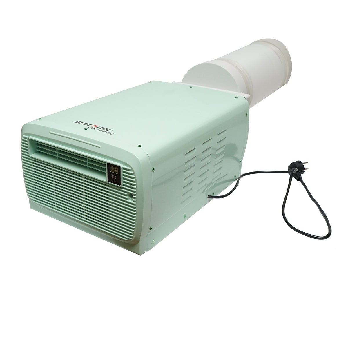 Portable air conditioner 2224 BTU, 280W, 220V with dehumidification function, ventilation, remote control, voice commands, installation kit included Breckner Germany