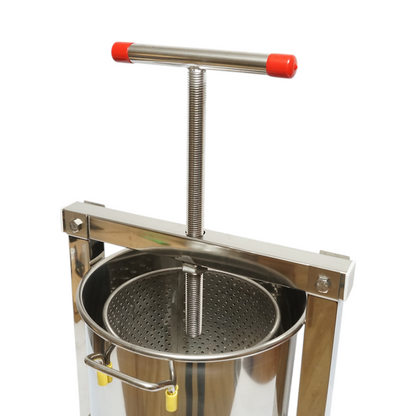 Stainless steel manual press for wax 10L