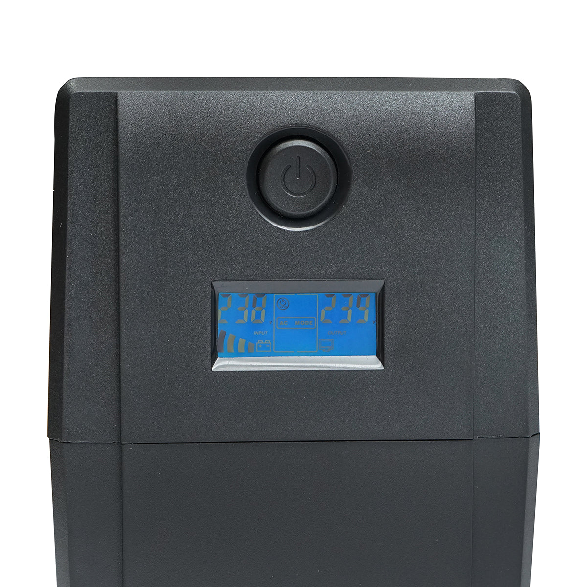 UPS 800VA/480W with 9Ah battery and 2 schuko sockets, LCD, USB, AVR Breckner Germany