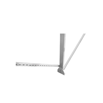 Complete mounting system, concrete anchoring structure for 22 photovoltaic solar panels 12 KW at a 30-degree angle Breckner Germany