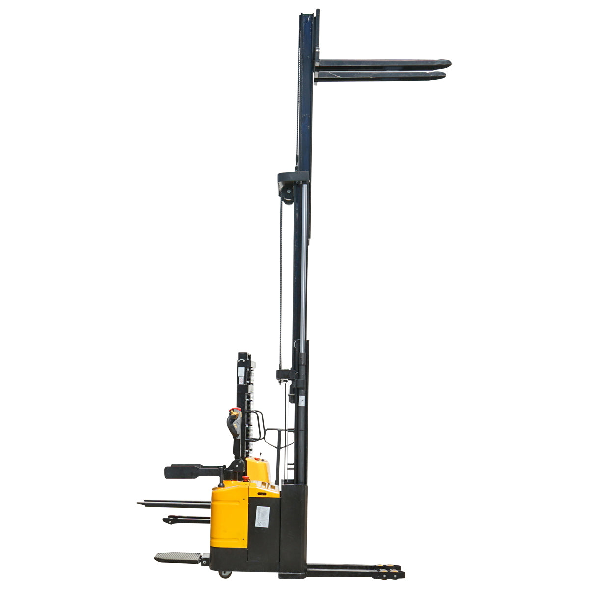 Electric pallet truck with a maximum load of 2.5T, lift height 4500mm, forks 1150mm Breckner Germany