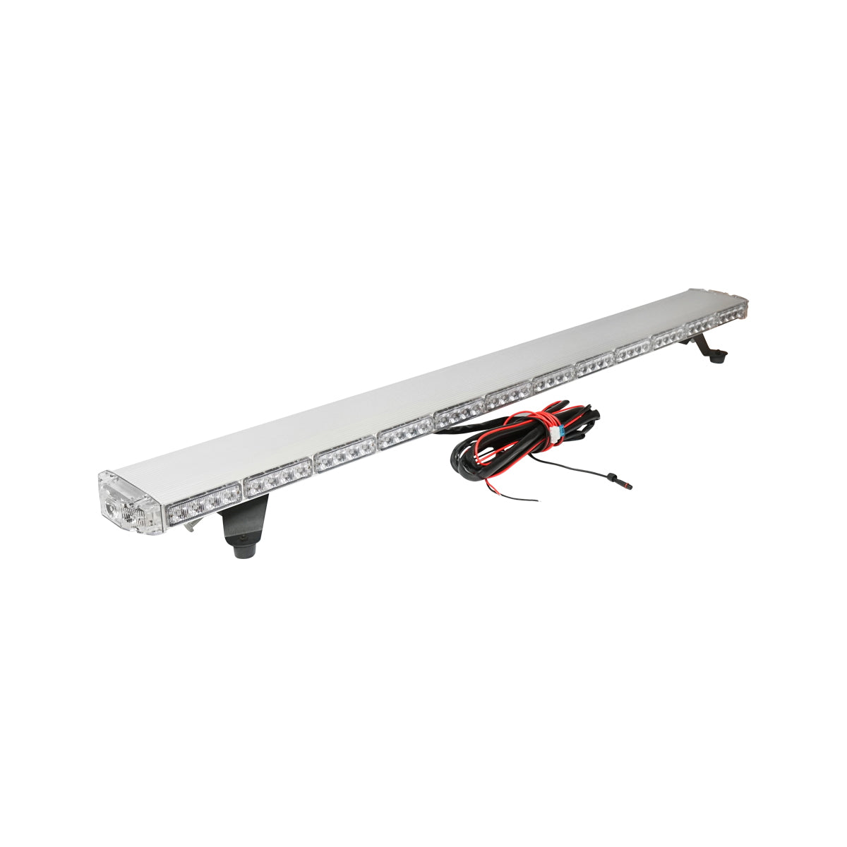 12V lighted beacon ramp with 26 yellow light modules 1440x143x43mm Breckner Germany