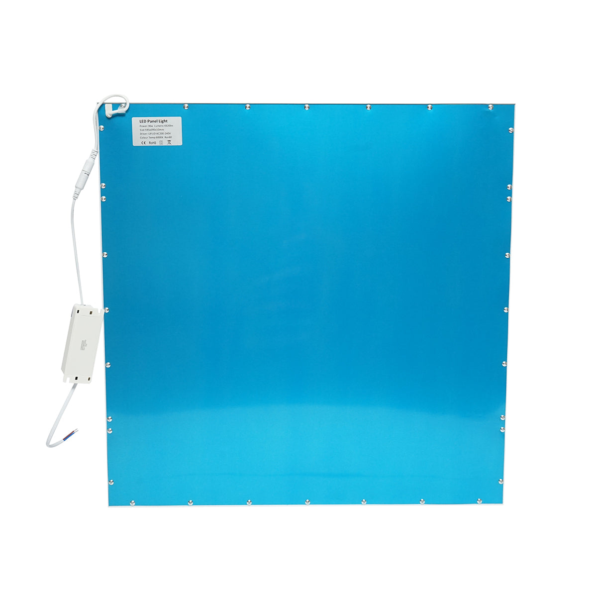 Slim LED panel 36W, 220V, 6000K, 4320LM for recessed ceiling 595x595x10mm Breckner Germany