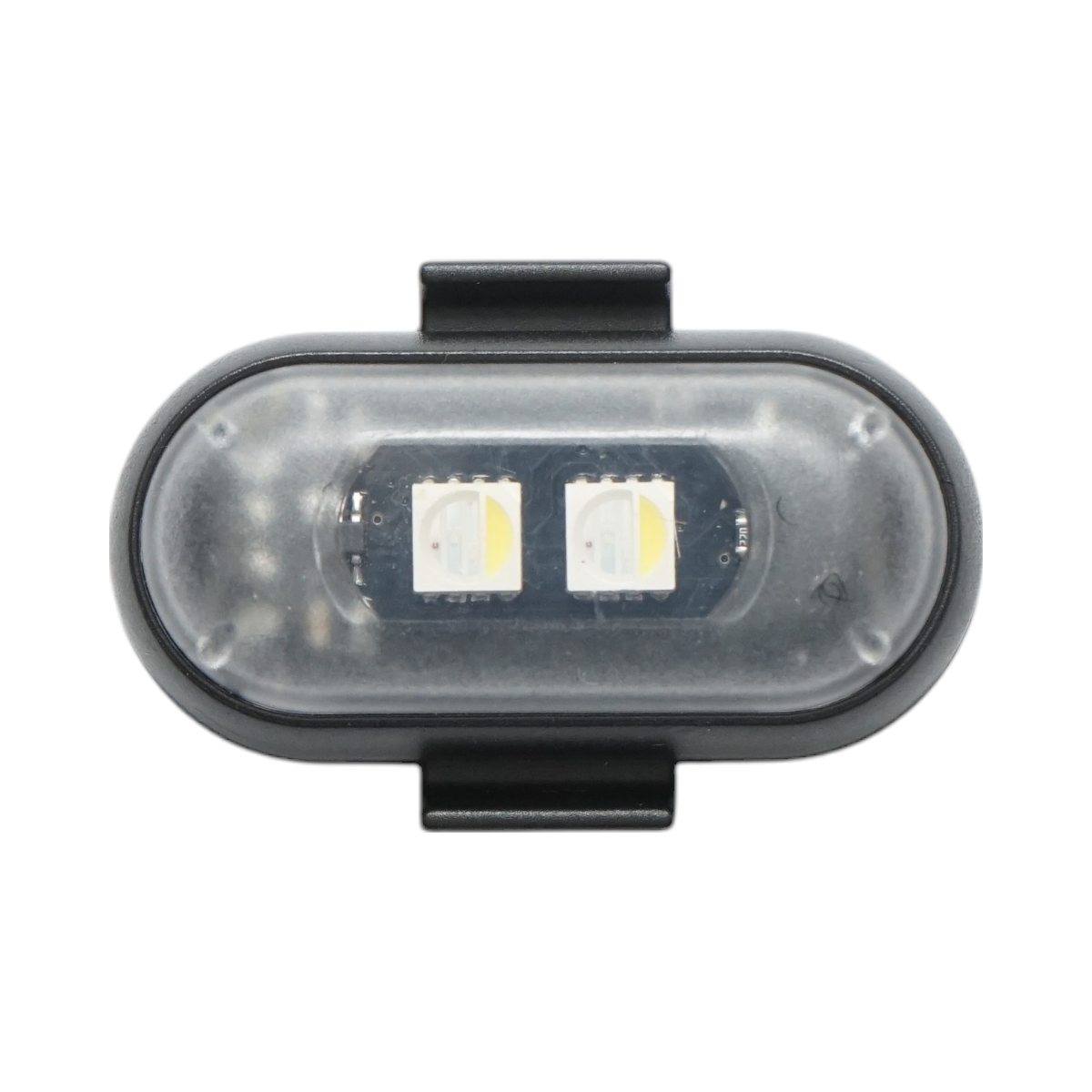 Set of 10 RGB strobe LED lights with remote control, 10 modes, 8 colors, 110mAh lithium battery rechargeable via USB-C, IP65
