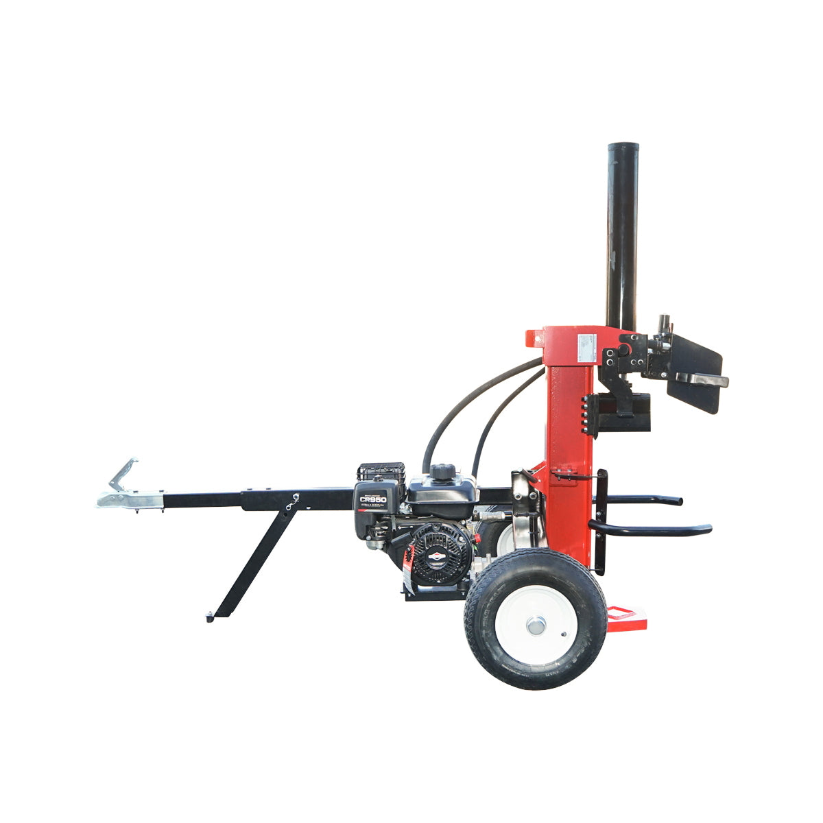 Vertical wood splitter with 208CC gasoline engine, splitting power 22T, log 610x400mm Breckner Germany