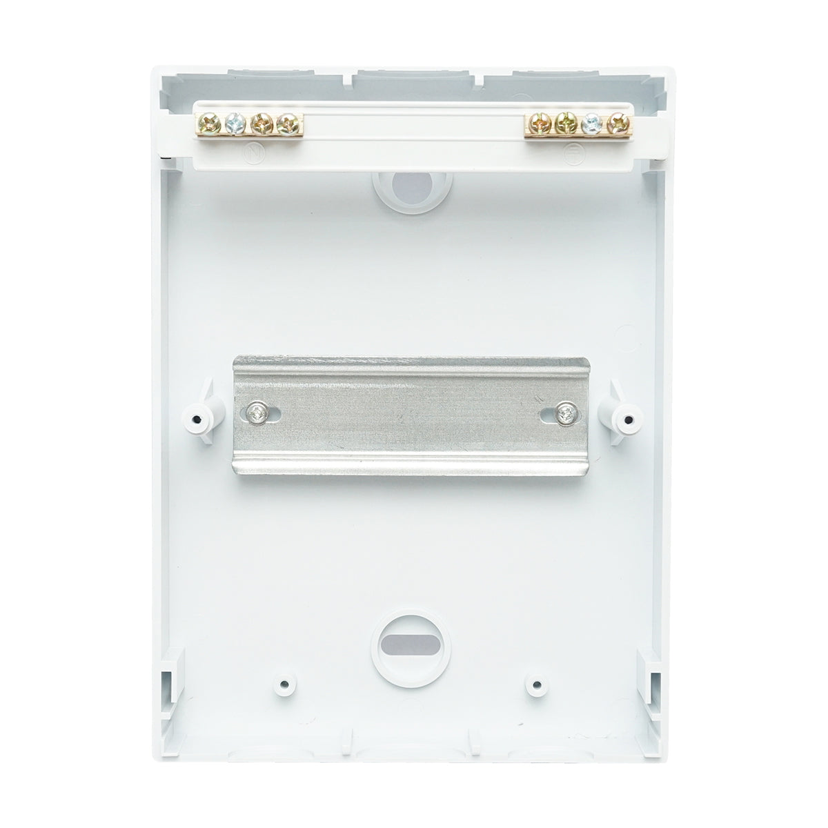 Single row fuse board, 6 modules 200x145x95mm IP40