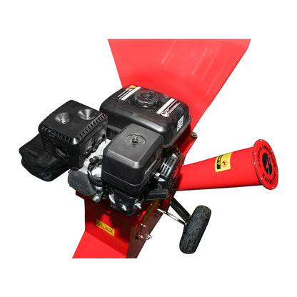 Gas branch shredder, TC 7-76, 6.5 HP, max branch thickness 76 mm, 90 kg Breckner Germany